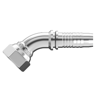 JIC Female 45 Swept Fittings 2 Piece