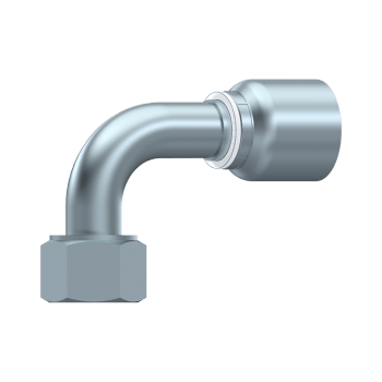 ORFS Female 90 Swept Fittings 1 Piece