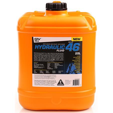 GV Oil Hydraulic Fluid ISO 46 20L